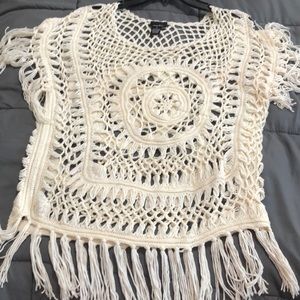 Rue 21 Crochet top